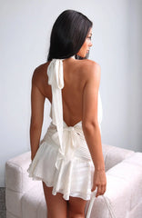 Brightened My Day Halter Top Cream