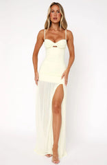 True Love Maxi Dress Lemon