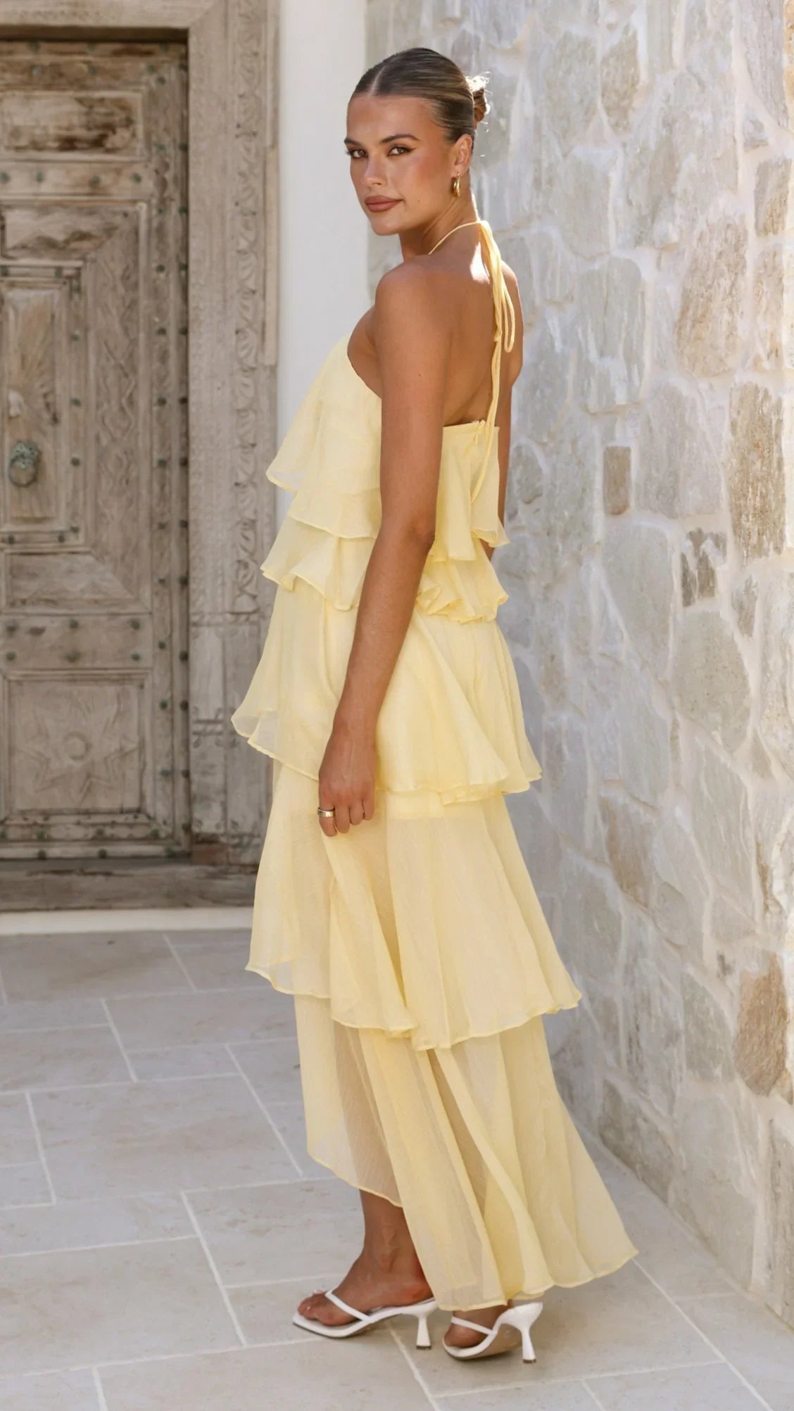 Soho Maxi Dress - Yellow