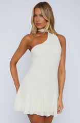 Moonlit Desire Mini Dress Off White
