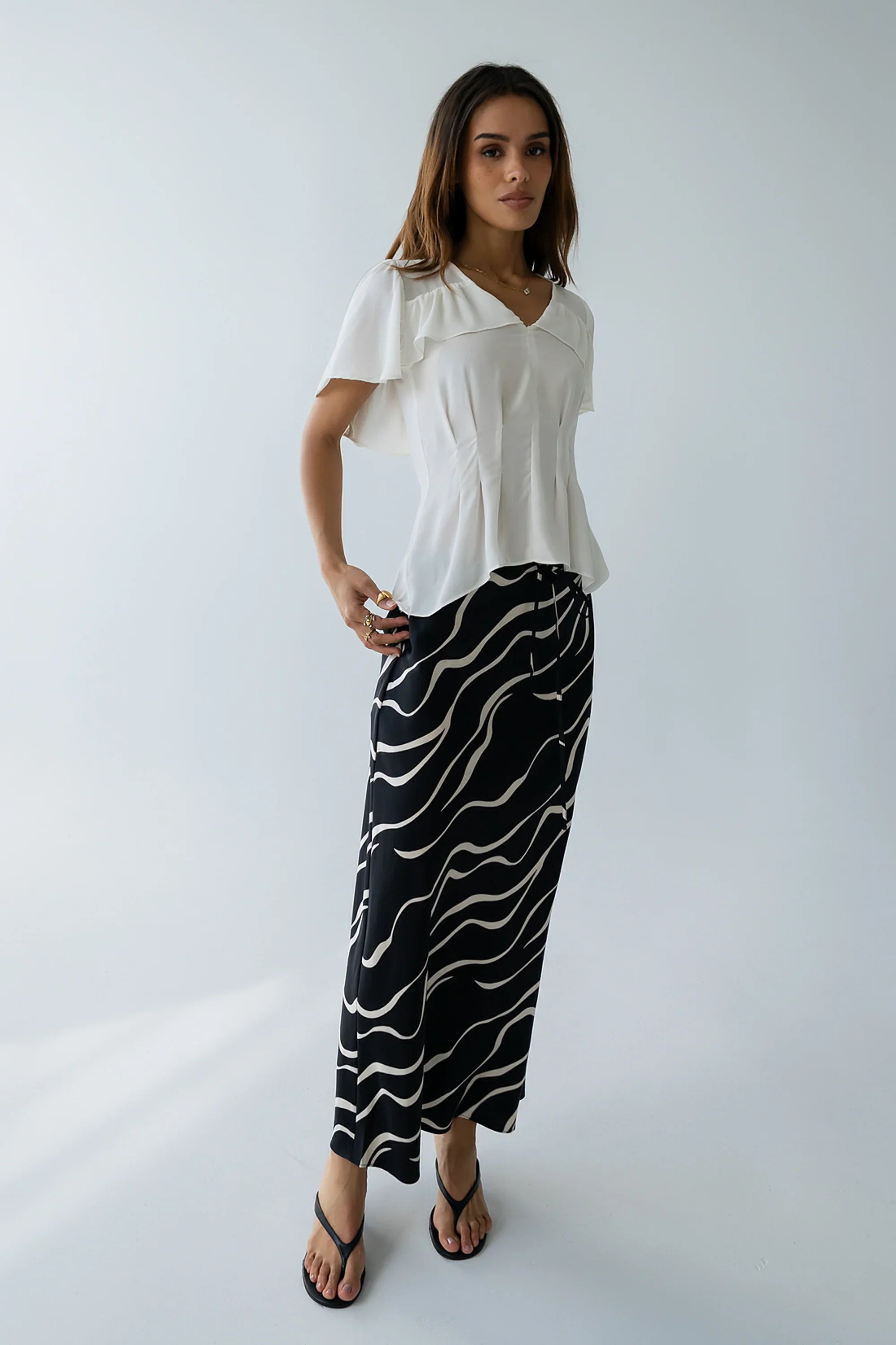 Bernice Sheer Blouse