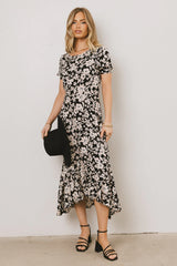 Zelda Floral Midi Dress