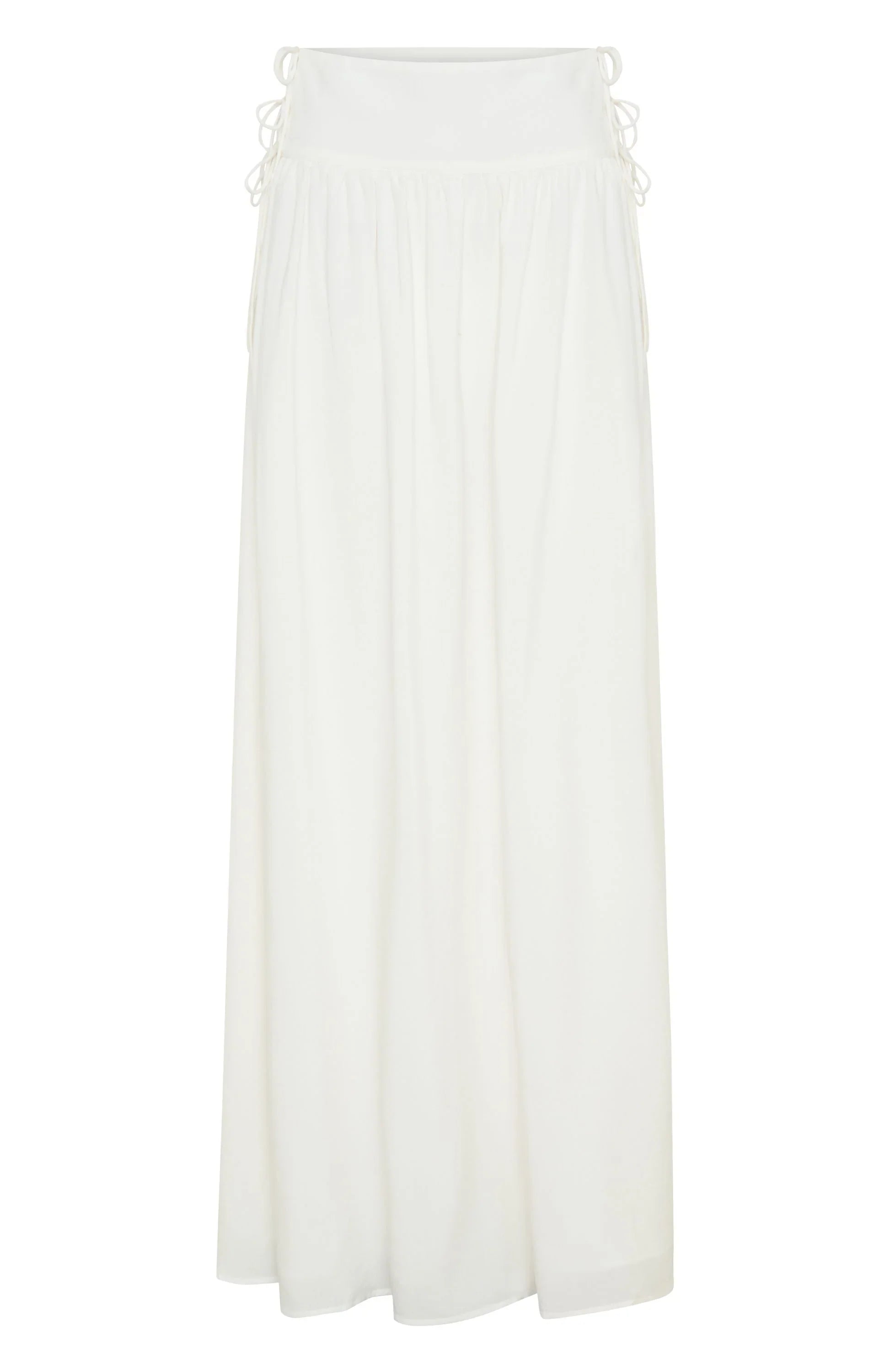 I Know It's Hard Maxi Skirt White